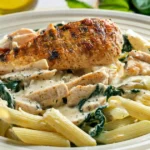 garlic parmesan chicken pasta